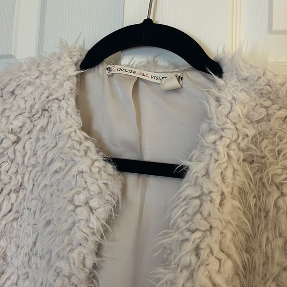 Chelsea & Violet Faux Fur and Suede Coat - Picture 3 of 4